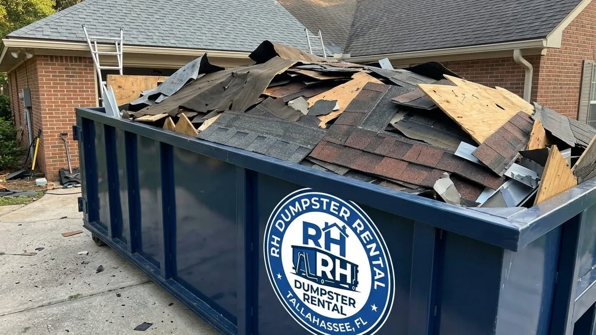 Construction Dumpster Rental in Tallahassee, FL — RH Dumpster Rental Tallahassee Construction Dumpster Rental in Tallahassee, FL — RH Dumpster Rental Tallahassee