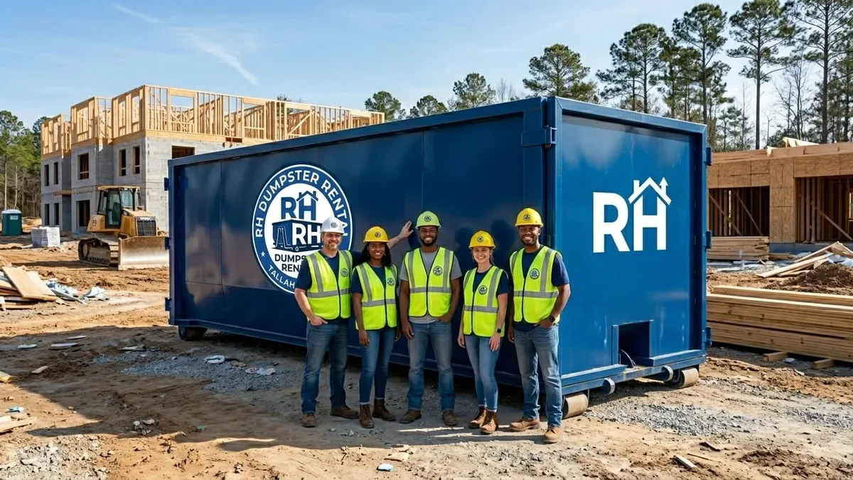 Demolition Debris Removal in Tallahassee, FL — RH Dumpster Rental Tallahassee Demolition Debris Removal in Tallahassee, FL — RH Dumpster Rental Tallahassee