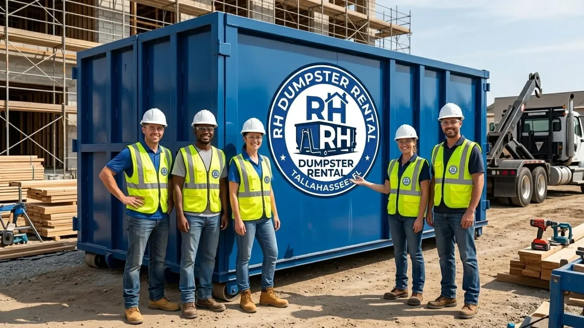 Yard Waste Dumpster Rental in Tallahassee, FL — RH Dumpster Rental Tallahassee Yard Waste Dumpster Rental in Tallahassee, FL — RH Dumpster Rental Tallahassee